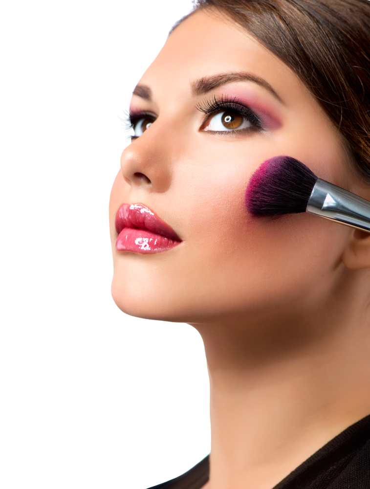 Foto mujer maquillaje