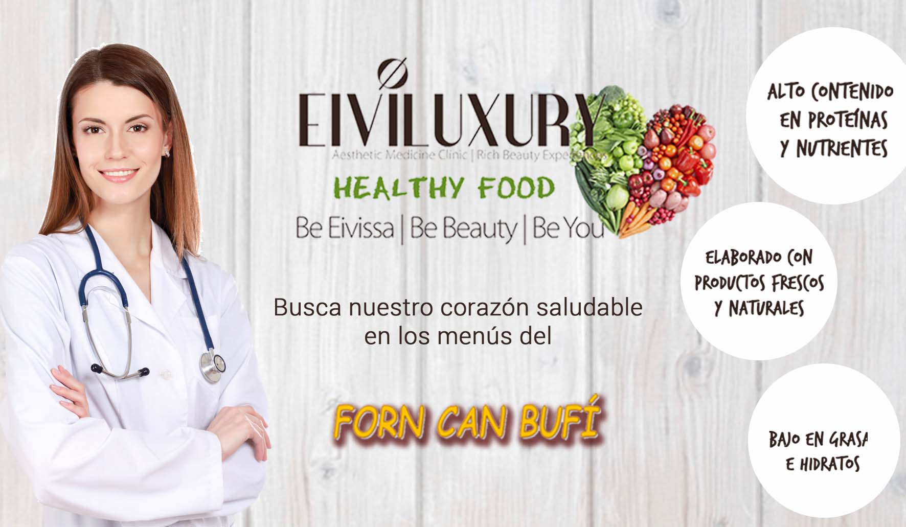 Foto cartel Healthy Food