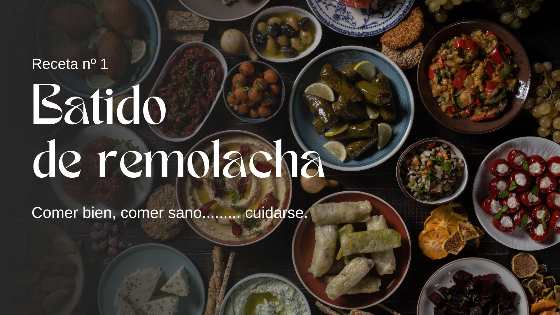 Foto de la receta nº1 Batido de remolacha